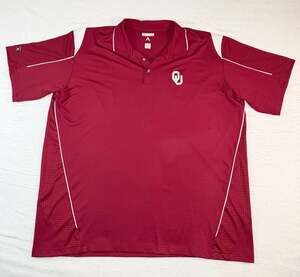 Antigua Oklahoma Sooners Men's XL Crimson Performance Polo Shirt
